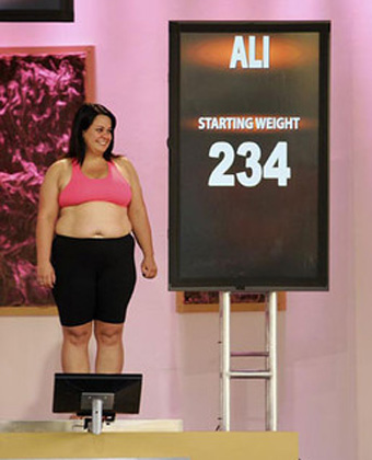 Ali Vincent's First 'Biggest Loser' Weigh In