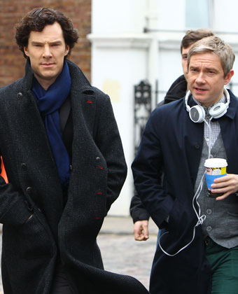 Benedict Cumberbatch On 'Sherlock' Set