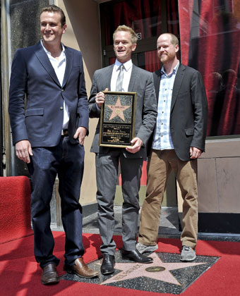 Joss Whedon With Neil Patrick Harris and Jason Segel