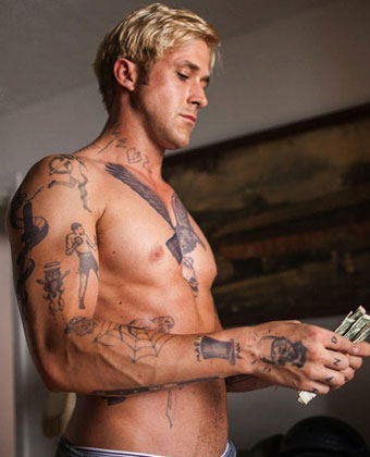 Ryan Gosling Shirtless In 'The Place Beyond The Pines'