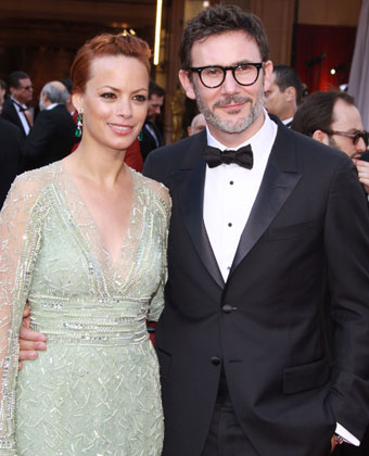 Berenice Bejo And Husband Michel Hazanavicious At The Academy Awards