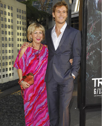 Ryan Kwanten And Mother Attend True Blood Premiere