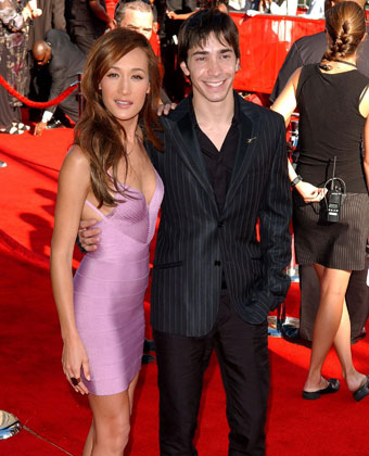 Justin Long And Maggie Q.