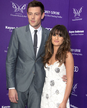 Cory Monteith And Lea Michele