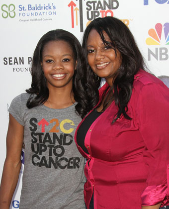 Gabby Douglas And Her Mother