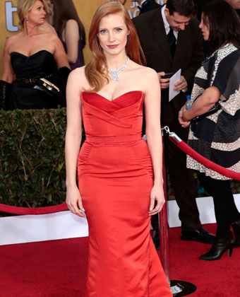 Jessica Chastain Attends Screen Actors Guild Awards