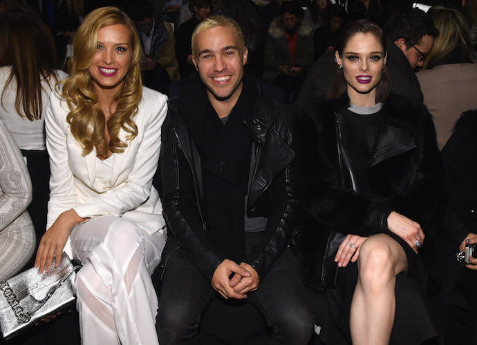 Petra Nemcova, Pete Wentz and Coco Rocha Attend New York Fashion Week Show