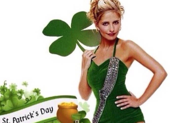 Sarah Michelle Gellar And More Celebs Celebrate St Patrick’s Day On Twitter