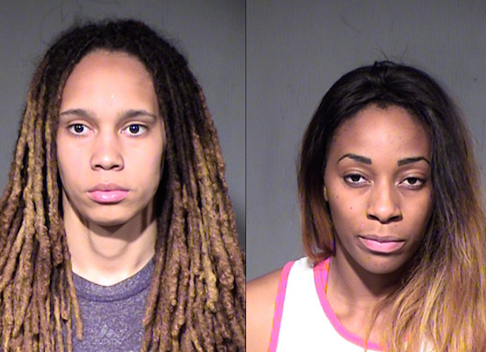 Brittney Griner And Fiancé Glory Johnson Arrested Following Domestic Violence Incident