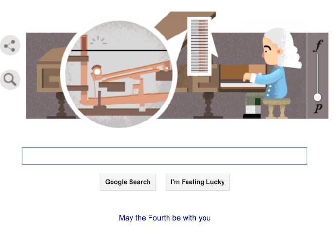 Google Doodle Celebrates Bartolomeo Cristofori, Inventor Of The Piano