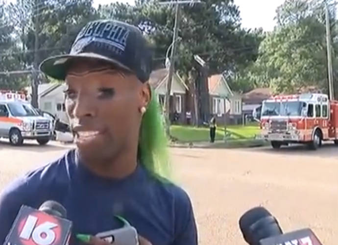 Courtney Barnes Is The Green-Haired Witness In Hilarious Viral News Interview