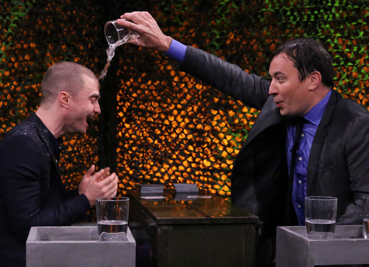 Jimmy Fallon And Daniel Radcliffe Battle It Out In ‘Water War’