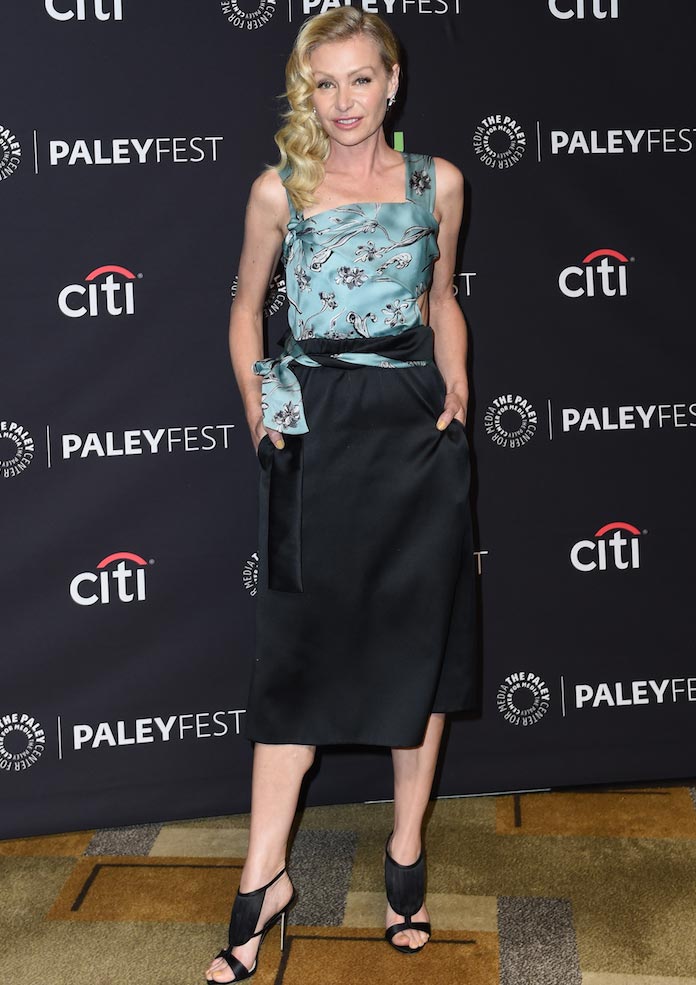 Portia De Rossi Rocked Chic Look At PaleyFest
