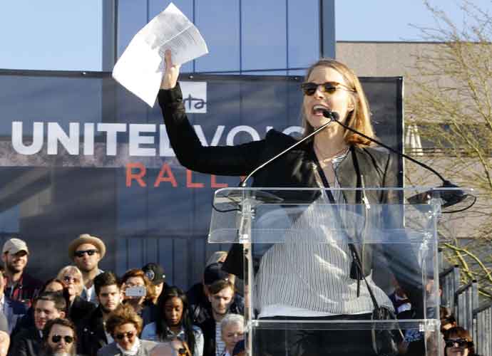Jodie Foster Speaks At UTA Rally Against Trump Travel Ban