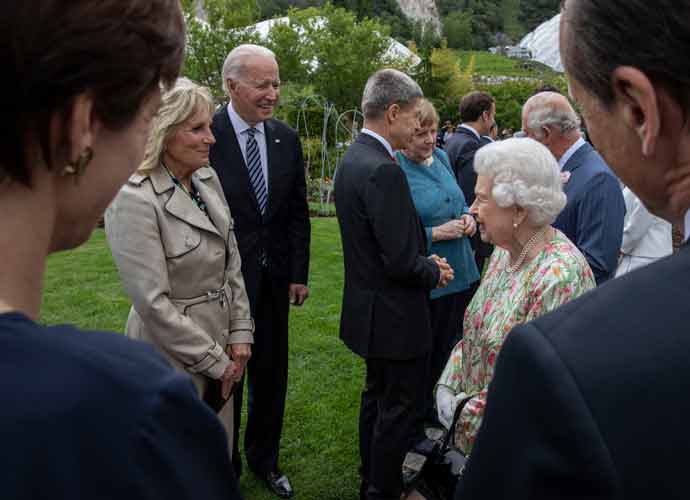 Biden Meets Queen Elizabeth For First Time As President At G7 Summit
