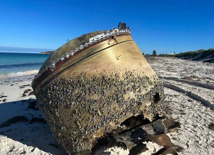 Mystery Object Washed Up On Australian Beach, Authorities Say It Could Be Space Junk