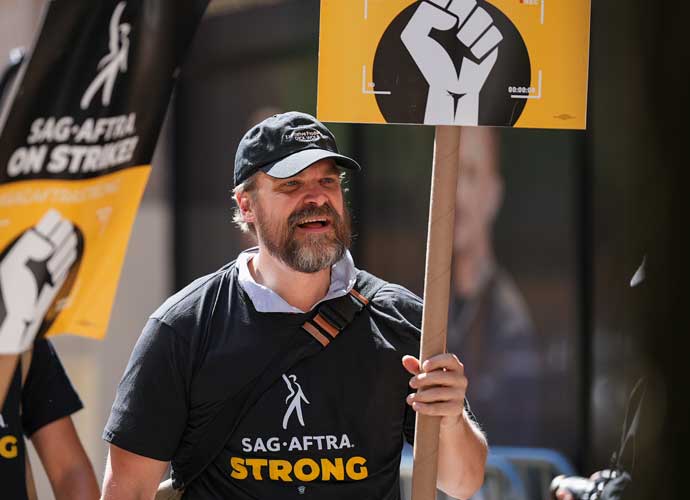 ‘Stranger Things’ David Harbour Joins The Picket Line During the SAG-AFTRA Strike