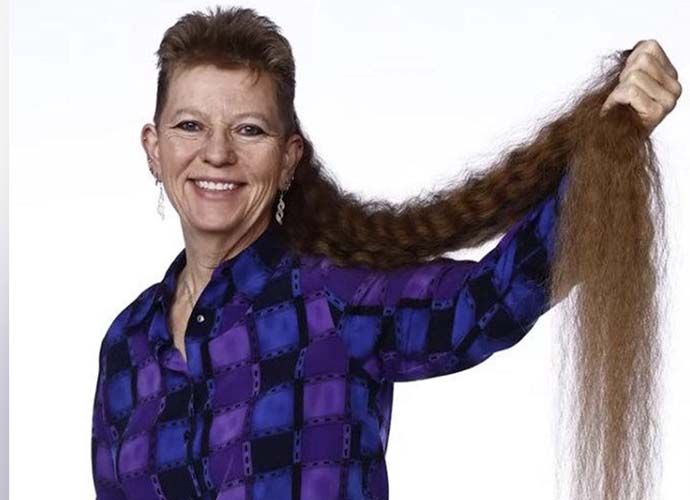 Tennessee Woman Earns Guinness World Record Title Of World’s Longest Mullet, Hasn’t Cut Back Of Her Hair For 30 Years