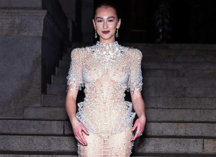 Lola Tung Attends CFDA Fashion Awards In A  Stunning Crystal See-Through Dress