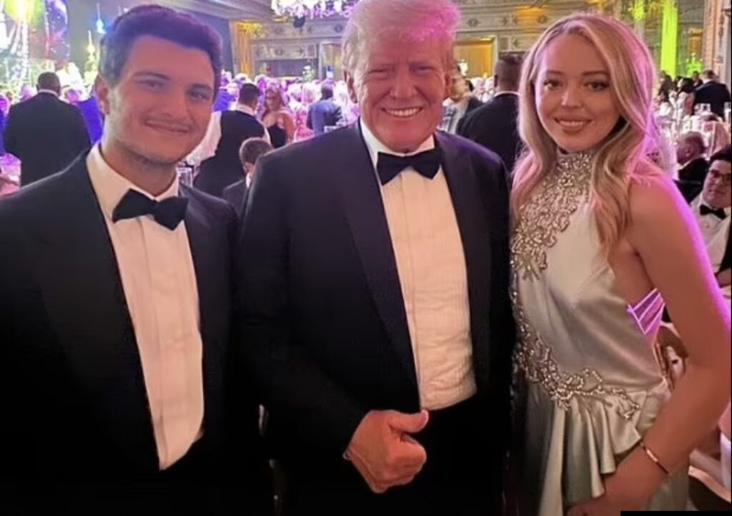 Tiffany Trump Resurfaces At Dad’s Annual New Year’s Eve Party At Mar-a-Lago While Melania & Ivanka Are No Shows