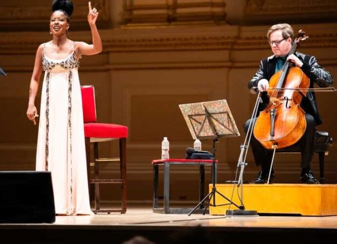 Poet Amanda Gorman & Cellist Jan Vogler Spark   A Dialogue Between Modern & Classical Art In Thrilling Carnegie Hall Performance