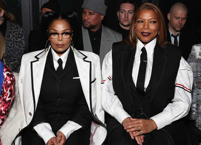 Janet Jackson & Queen Latifah Sit Front Row At New York Fashion Week