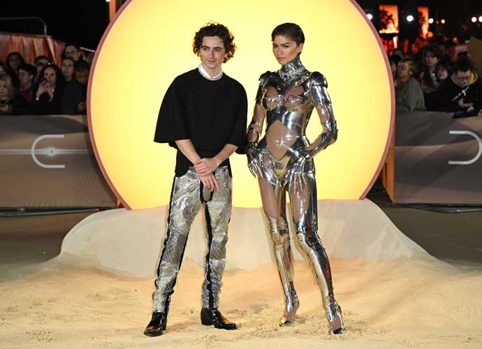 Timothee Chalamet & Zendaya Strike A Pose At The World Premiere Of ‘Dune: Part Two’ In London
