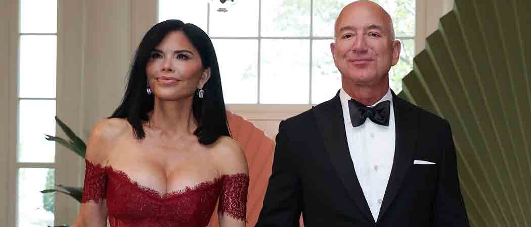 Jeff Bezos’ Fiancée, Lauren Sanchez, Sparks Debate With Racy Dress To State Dinner At The White House