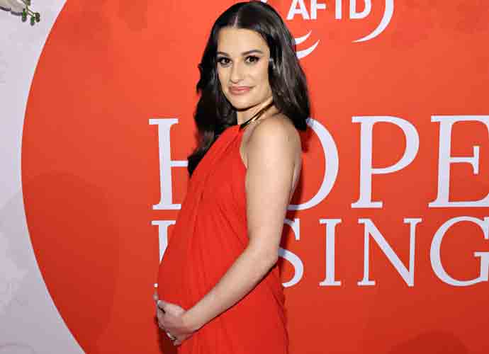 Lea Michele Rocks Her Baby Bump At the Hope Rising Benefit