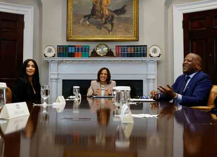 Kim Kardashian Joins Kamala Harris At White House Roundtable On Presidential Pardons