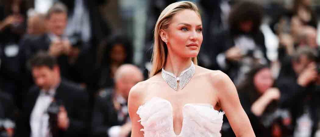 Victoria’s Secret Angel Candice Swanepoel Shines At ‘The Apprentice’ Red Carpet Premiere At  Cannes Film Festival