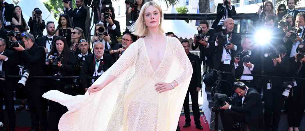 Elle Fanning Shines In Retro Glamour At 2024 Cannes Film Festival’s Closing Ceremony