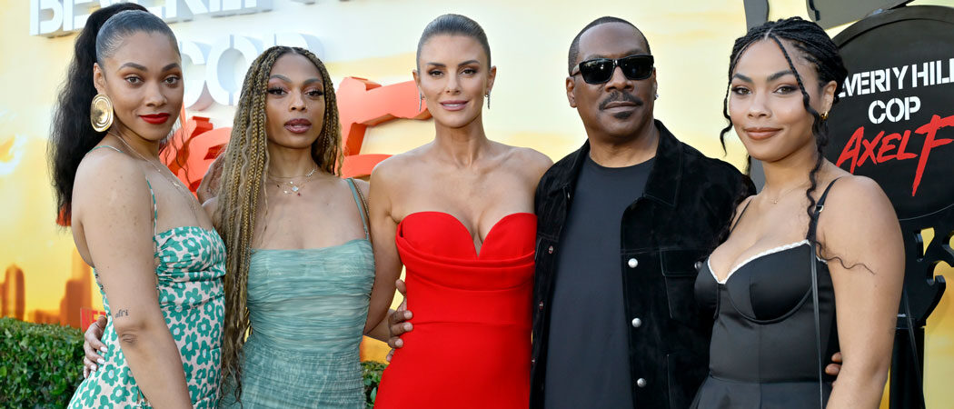 Eddie Murphy Joined By Wife & Daughters At ‘Beverly Hills Cop: Axel F’ Premiere