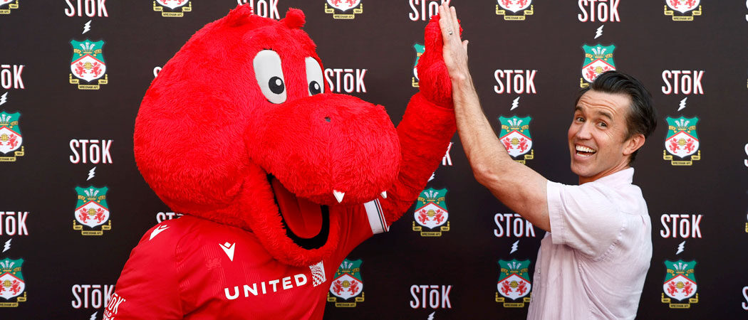Rob McElhenney Leads Wrexham AFC’s Red Carpet Launch For 2024 U.S. Tour