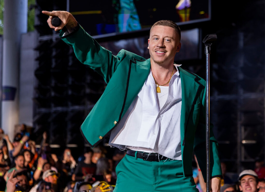 Rapper Macklemore Leads ‘F— America’ Chant At Charity Concert To Benefit Palestinian Refugees