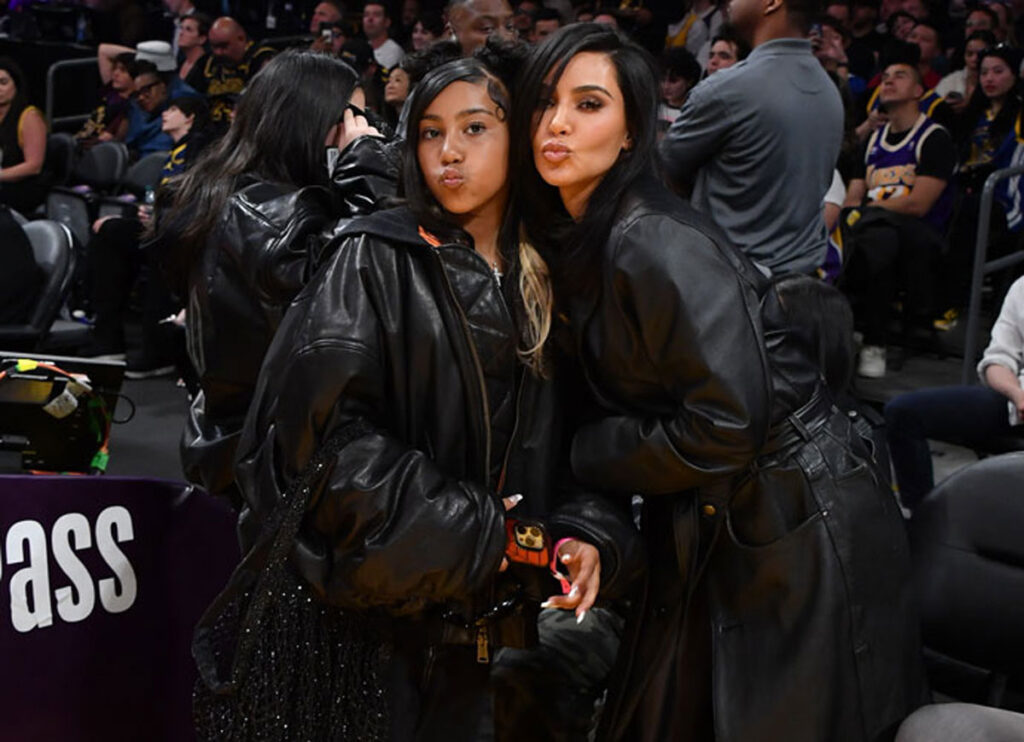 North West, 11, Gives Mom Kim Kardashian $20,000 Diamond Necklace That Says ‘Skibidi Toilet’ For 44th Birthday