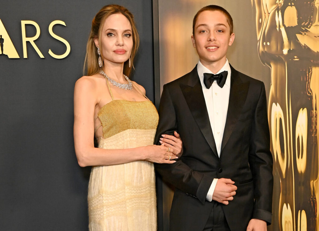 Angelina Jolie & Brad Pitt-Lookalike Son, Knox Jolie-Pitt, Walk Red Carpet Together After He Ended All Contact With Dad