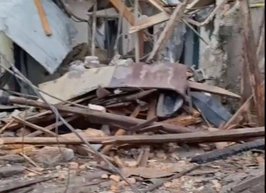 VIDEO: Civilians Sift Through Rubble After Barrage Of Deadly Russian Strikes Across Ukraine That Killed 7 People