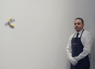 VIDEO: Duct-Taped Banana Artwork Sells For $6.2 Million At Sotheby’s