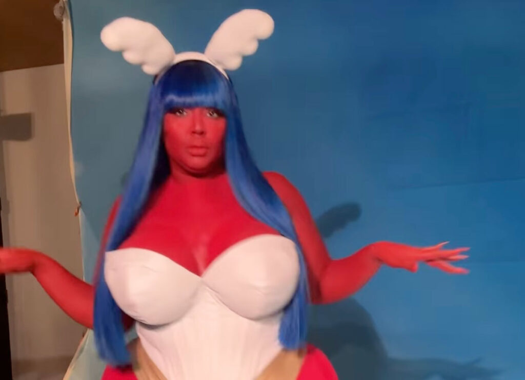 Lizzo Goes Viral After ‘Wardrobe Malfunction’ With  Her Wild ‘Hunny Bunny’ Halloween Costume