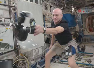 VIDEO: NASA Astronaut Donald Pettit Uses Lack Of Gravity For Creative Spin Shot