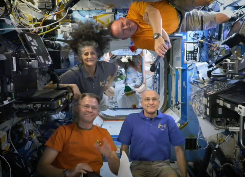 VIDEO: NASA Astronauts Share Thanksgiving Message From International Space Station: ‘We Are Thankful for Zero Gravity!’