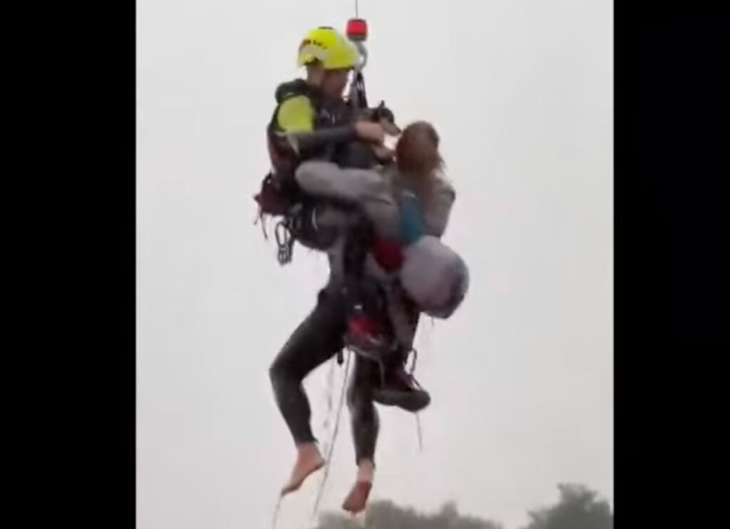 VIDEO: ‘Incredible’ Rescue of Woman & Pets As Deadly Flooding Hits Valencia