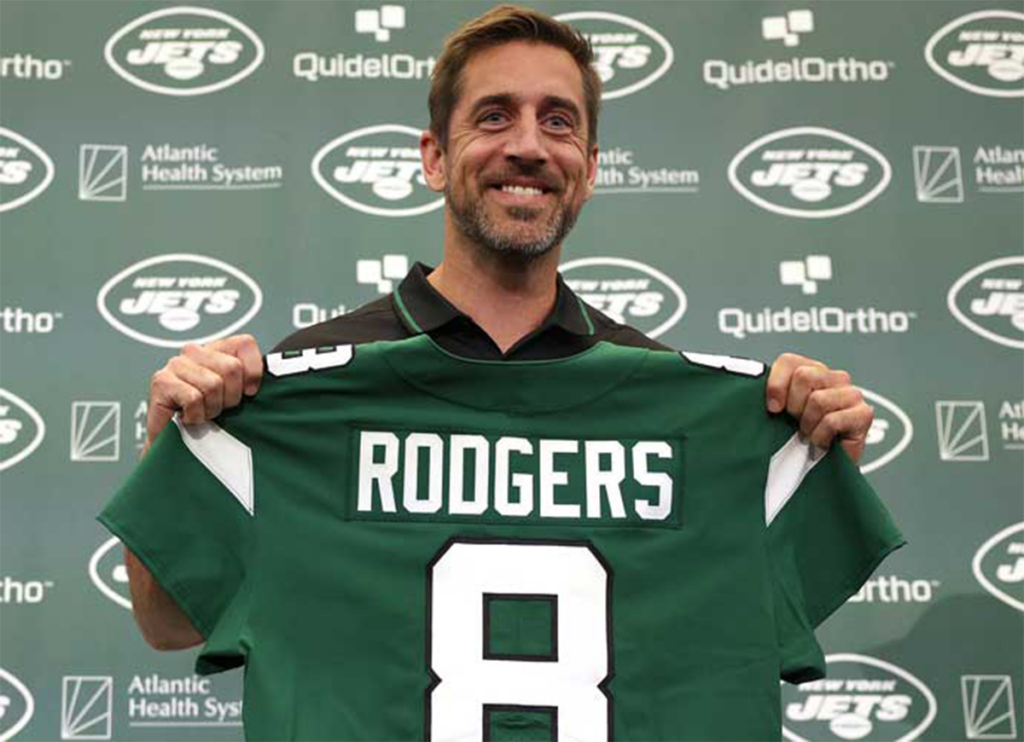 Jets’ QB Aaron Rodgers Says Voices In His Head Told Him He’s ‘A Terrible Person’ While On Ayahuasca