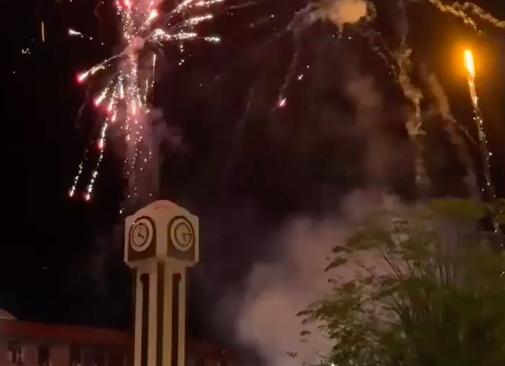 VIDEO: Fireworks Set Off Across Syria As Opposition Groups Claim Control Of Country As Assad Dictatorship Falls