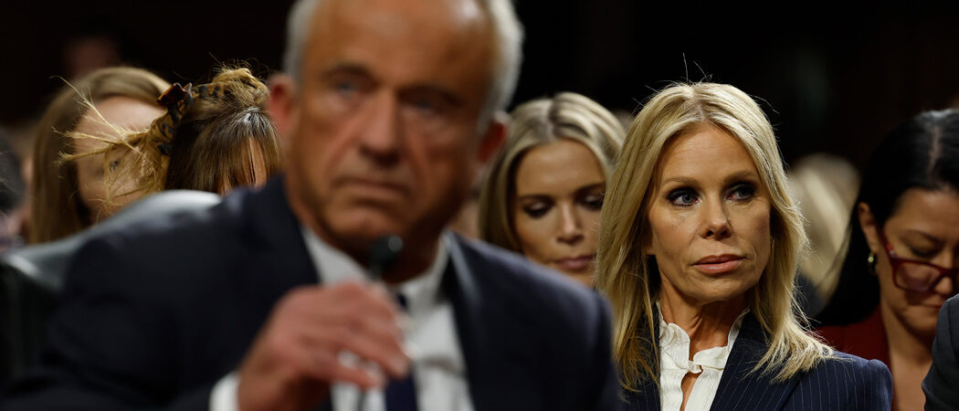 Cheryl Hines Shows Support For Husband Robert F. Kenndy Jr. As He Faces Rough Confirmation Hearing