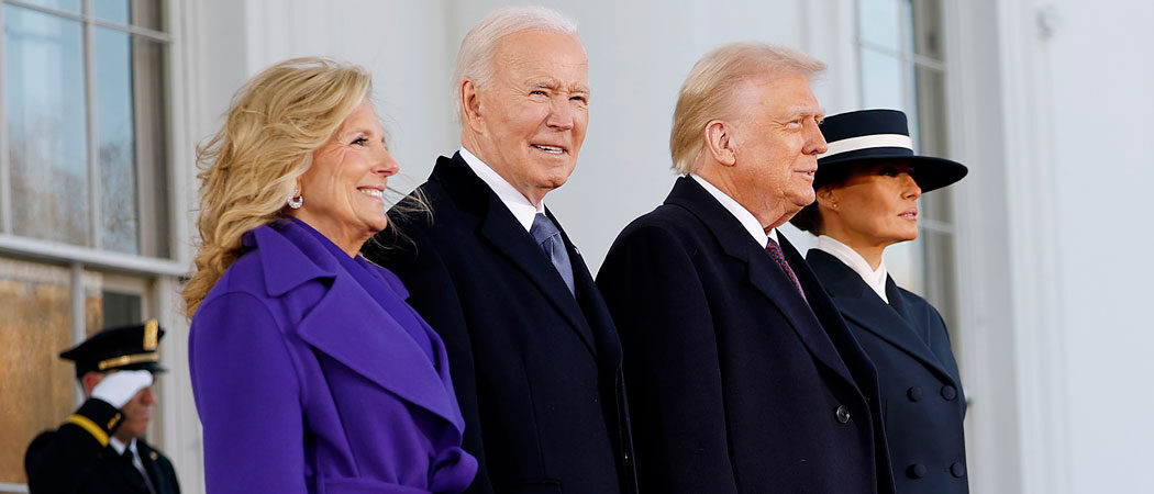 Bidens & Trumps Meet For Tea Before Inauguration