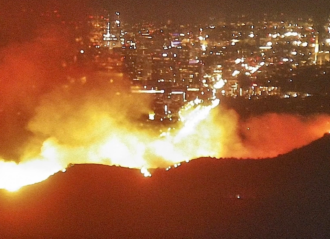 VIDEO: Hollywood Hills Residents Evacuate As New ‘Fast-Moving’ Fire Breaks Out