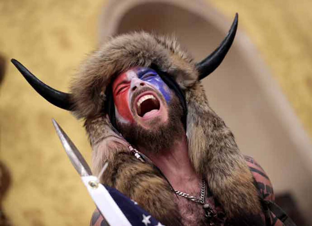 ‘QAnon Shaman’ Jacob Chansley Vows To ‘Buy Some Motha-F—‘ Guns After Being Pardoned By Trump For Jan. 6 Riot