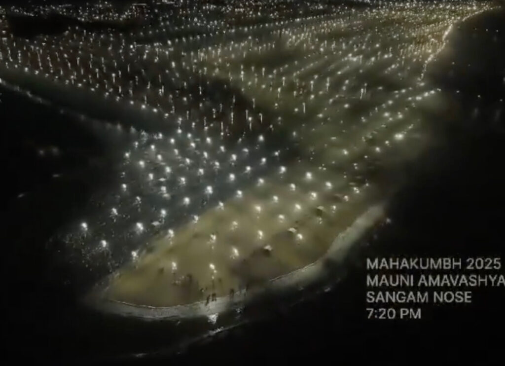 VIDEO: Drone Footage Shows Hundreds Of Thousands At India’s Kumbh Mela Pilgrimage Ahead Of Deadly Stampede